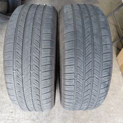 235/55R19 GOODYEAR EAGLE LS PAIR OF TIRES 