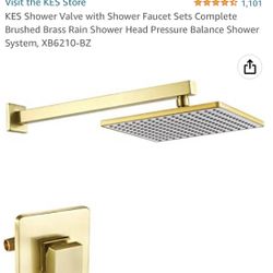 KES Shower Faucet  Set / Rain Shower Head