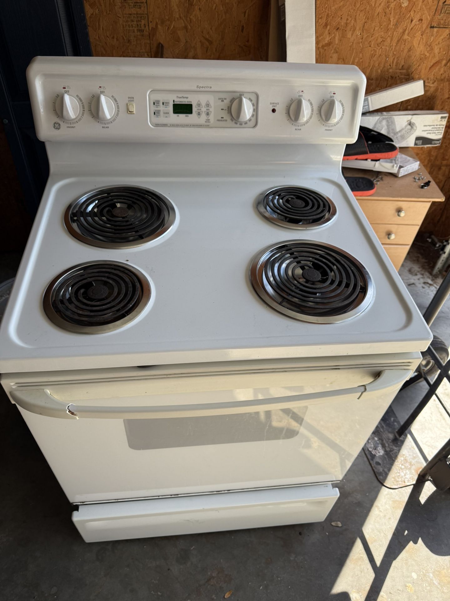 White Stove working Perfectly 