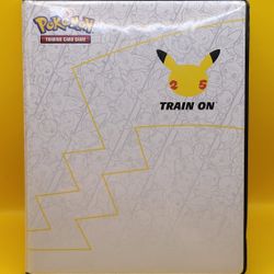  Pokemon: 25th Anniversary First Partner Collector’s Jumbo Card Binder Bundle[8 Jumbo Cards]