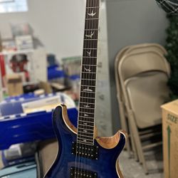 PRS - Paul Reed Smith - SE Custom 24 - Electric Guitar - Faded Blue Burst