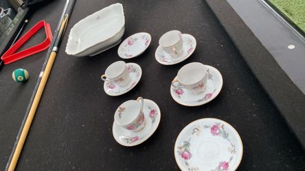 Cherry China tea set
