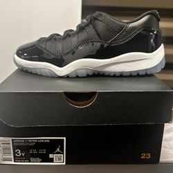 Jordan 11 Retro Low (PS) Space Jam Size 3Y