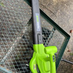 Greenworks 7 Amp 160 MPH/150 CFM Single Speed Electric Blower