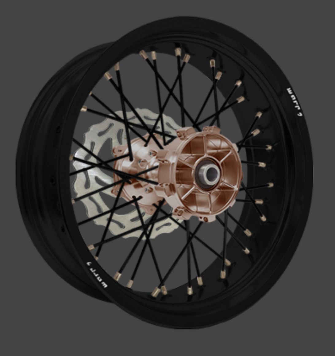 WARP 9 SUZUKI DR650 REAR AND FRONT WHEEL