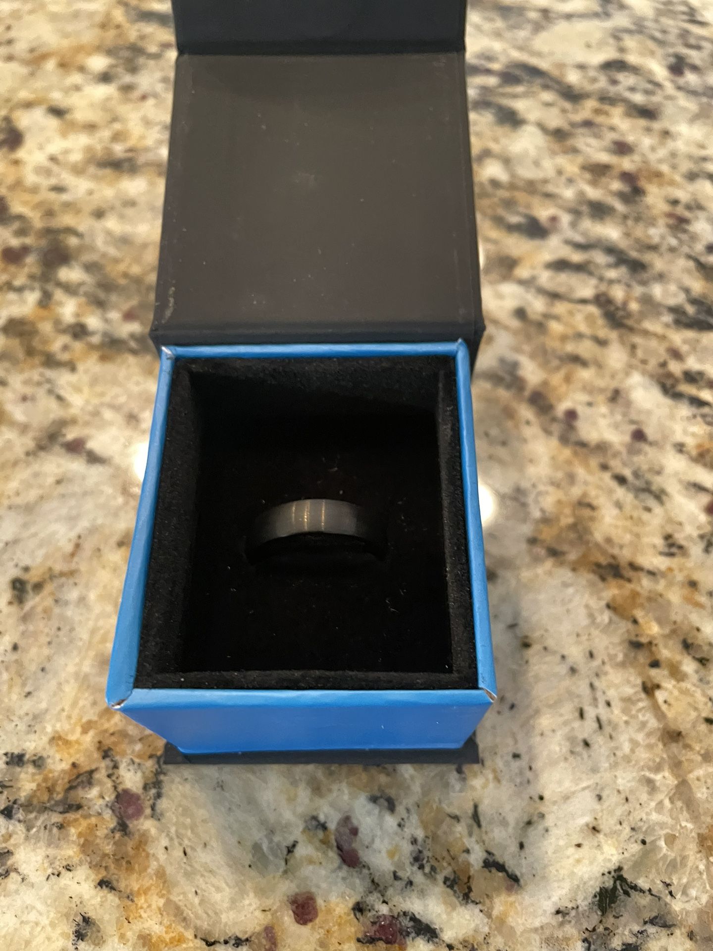 Black Tungsten Ring 
