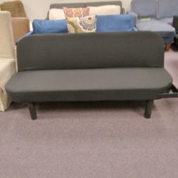 Black Futon With Tray