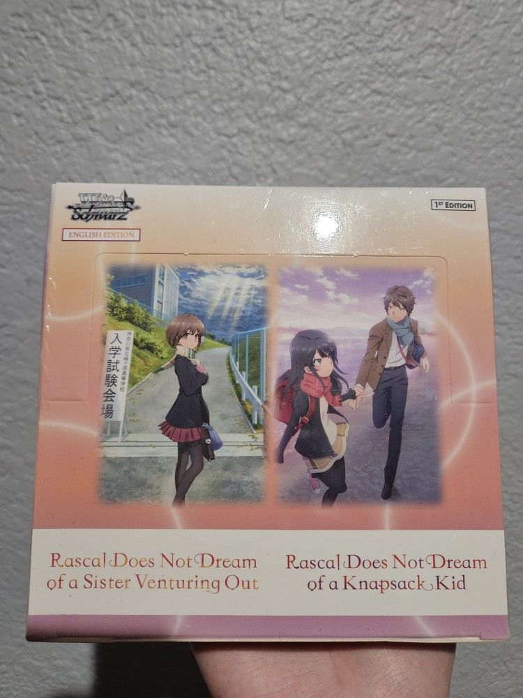 Weiss Schwarz Rascal Does Not Dream of a Sister Venturing OutRascal Does Not Dream of a Knapsack Kid