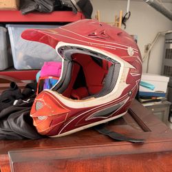 Dirtbike helmet