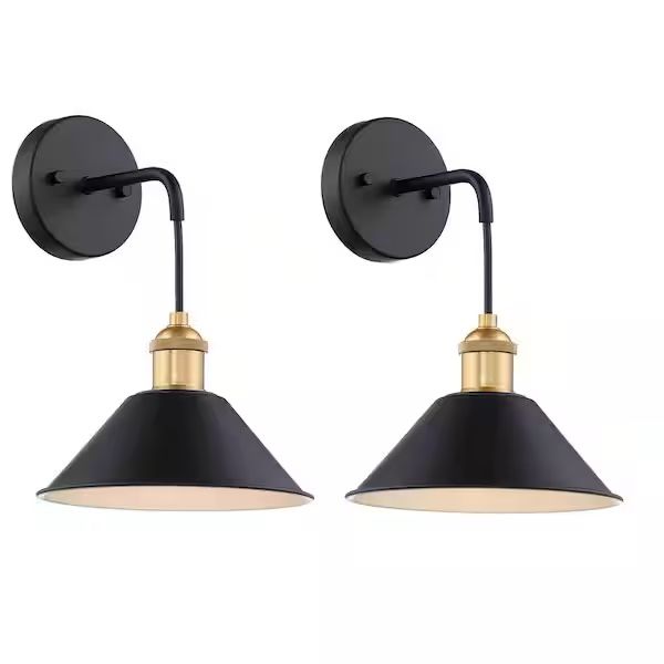 2 Luces Modernas Vintage Control y Focos