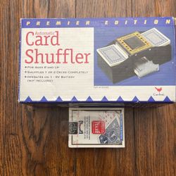 Card Shuffler + Playing Cards