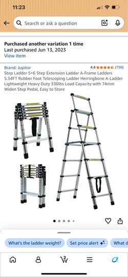 Ladder collapsable telescoping