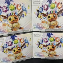 pokemon prismatic evolution etb