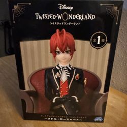Twisted Wonderland Riddle Rosehearts Action Figure SEGA 2021 Prize Japan BNIB 