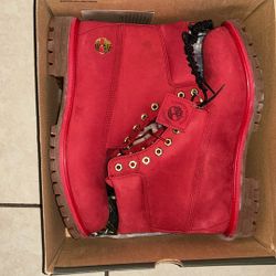 Brand New WaterProof Boot Dark Red Nubuck