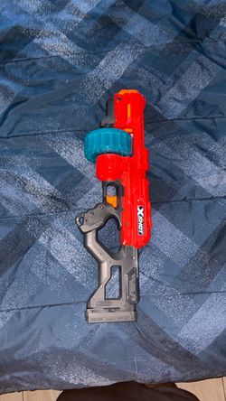 X-Shot Excel Max Havoc Blaster/red, blue, black, orange/21.5-22 inches long