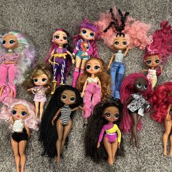 12 Fashion Dolls