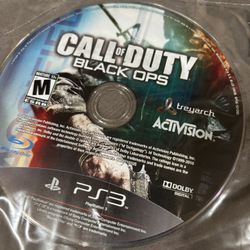 Call Of Duty Black Ops PS3 