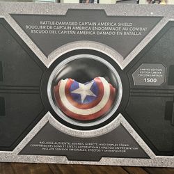 New Captain America Battle-Damaged Shield - Limited Edition -1500