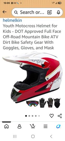 Youth Motocross Helmet