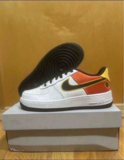 Nike Air Force 1 LV8 1 GS Raygun White DD9530-100 Size 6Y/7.5 Womens Brand New