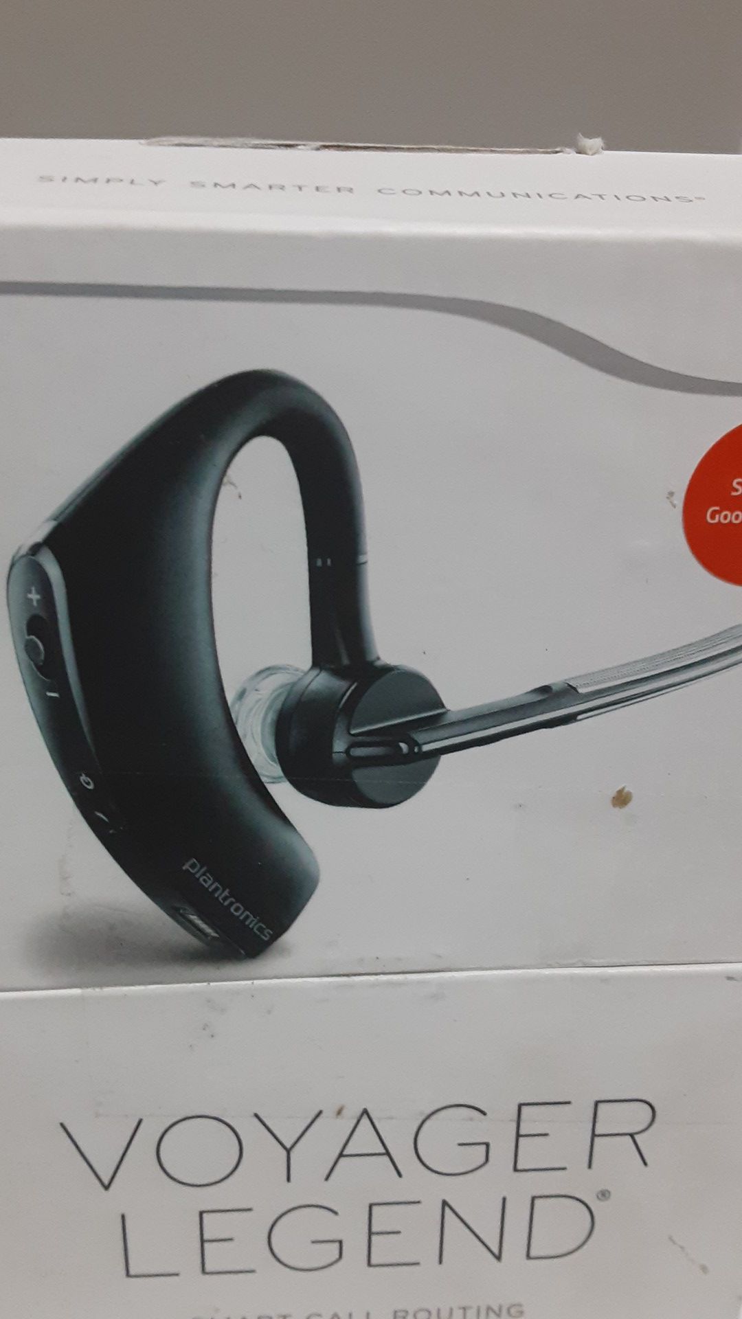 Wirelees bluetooth headset plantronic
