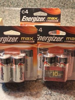 Brand new C4 batteries
