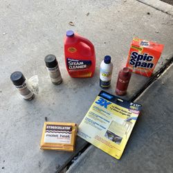 Cleaning & Workshop Supply Bundle - Rug Doctor, Spic & Span, Sandpaper