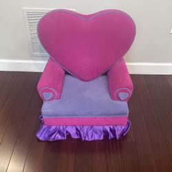 Kids Heart Arm Chair
