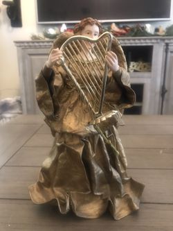 Christmas Vintage Tree Angel Topper. 25.00