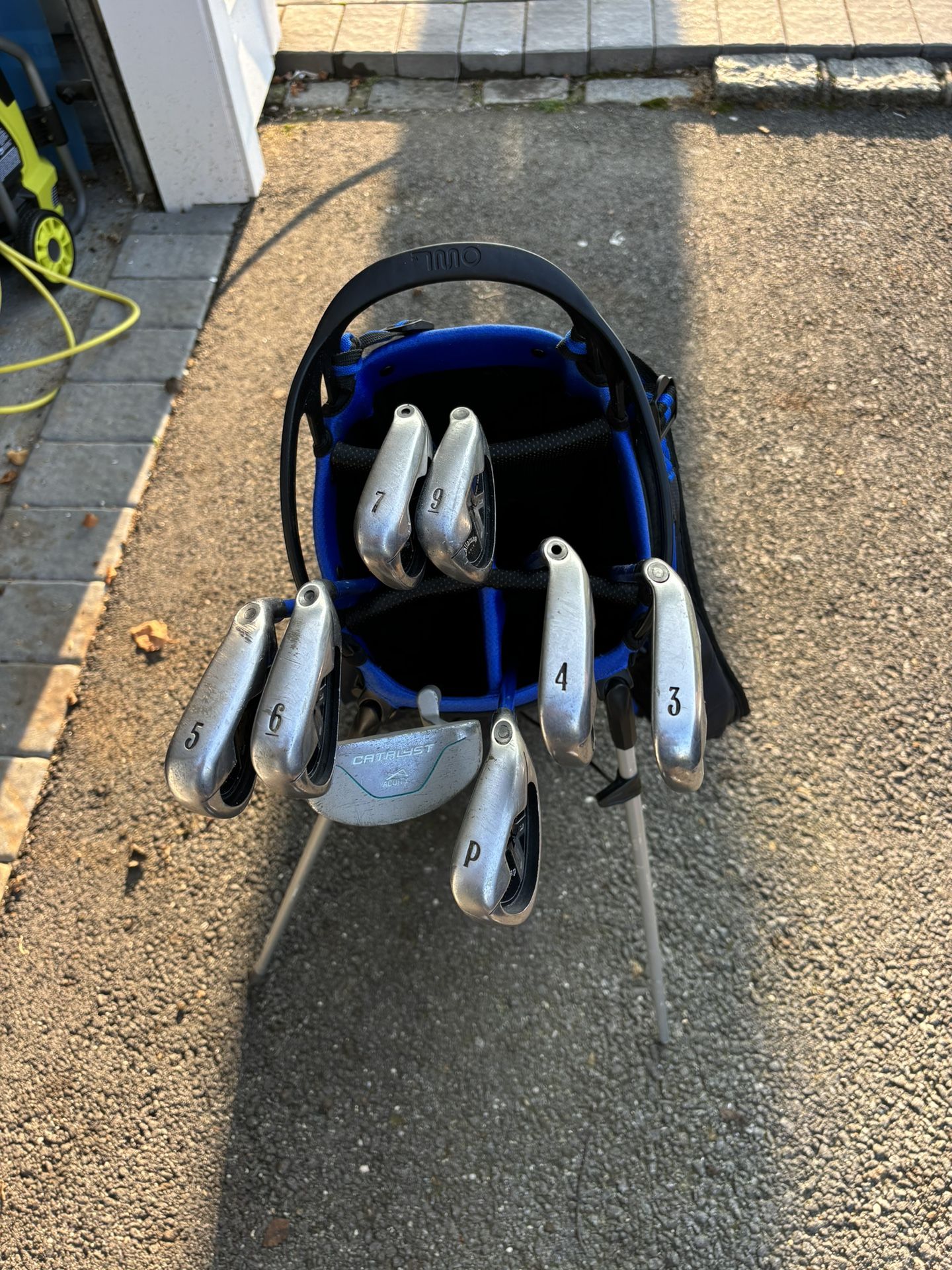 Callaway 18 pro series irons and bag