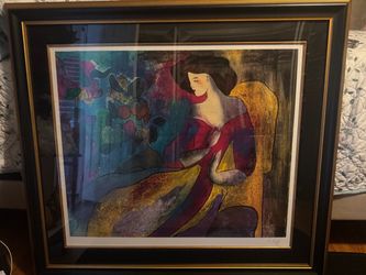 Annabelle by Linda Le Kinff Pencil Signed Art Print