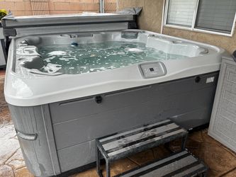 Bullfrog Hot Tub with Cover and Steps