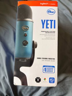 Yeti usb microphone