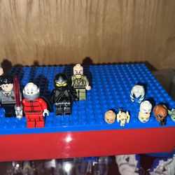 Lego Star Wars And custom Minifigs And 75254 AT-ST 