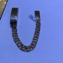 10k Gold Chino Link Bracelet 