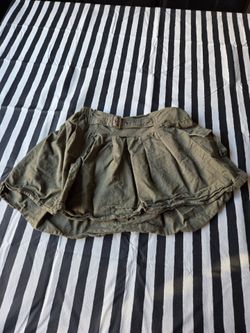 Dark green skirt