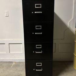 4 File Drawers Vertical File Cabinet