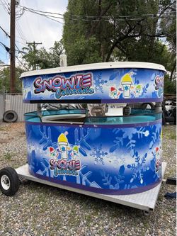 Snowie Shaved Ice Business I Take Credit Cards