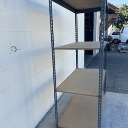 Rack Shelving 48 In W x 24 In D Warehouse Storage Heavy Duty Shelves Similar To Uline Delivery Available