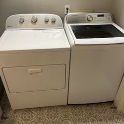Top Loader Washer And Dryer Will Sell Separately 