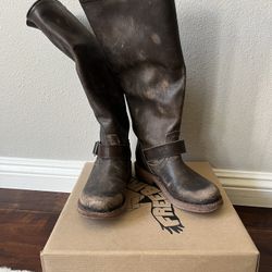Freebird By Steven - Distressed Tall Boots