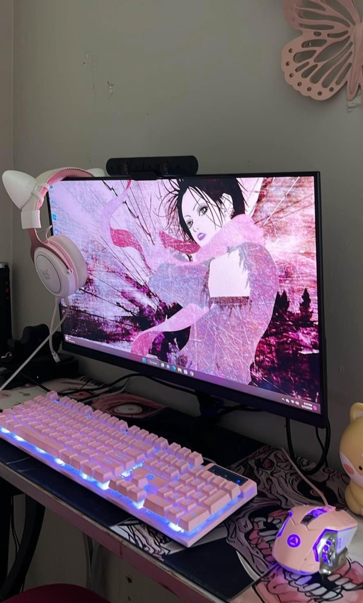 Pink Starter Pc Set Up