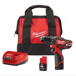 Milwaukee
M12 12V Lithium-Ion Cordless 3/8 in. Drill/Driver Kit with Two 1.5 Ah Batteries, Charger and Tool Bag
1.4k
