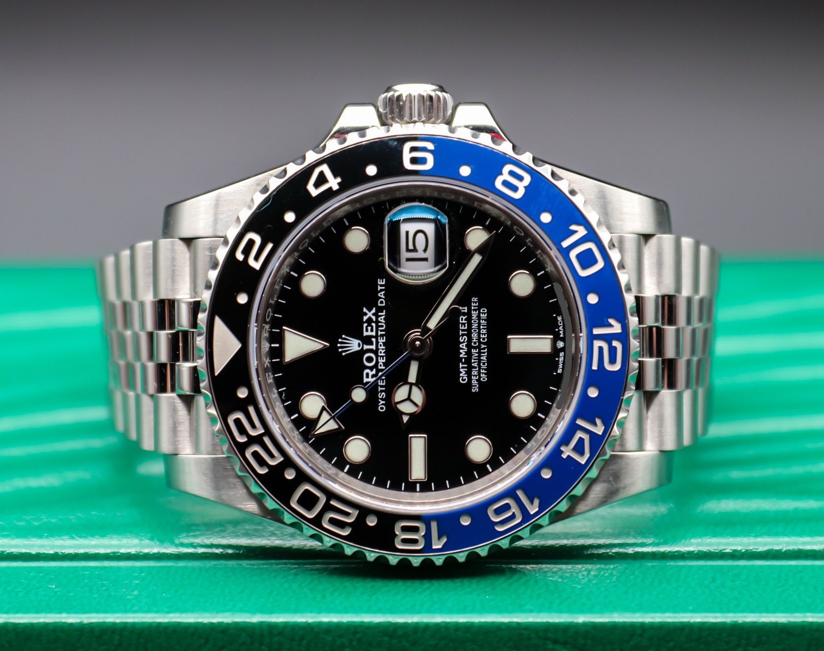 Rolex Batgirl GMT. 126710BLNR