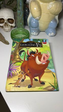 New Vintage 2004 The Lion King 1 1/2 Movie Children’s HC Book