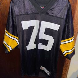 Reebok NFL Gridiron Classics Throwbacks Mean Joe Greene Football Jersey Vintage.