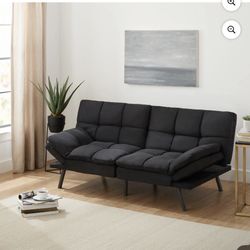 Black Futon Couch 