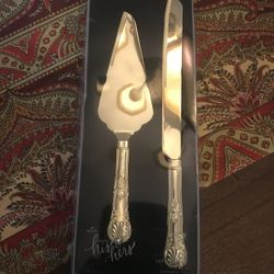 Cake Server And Knife Set
