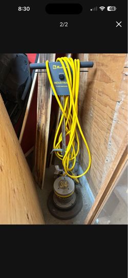 Floor stripper and buffer